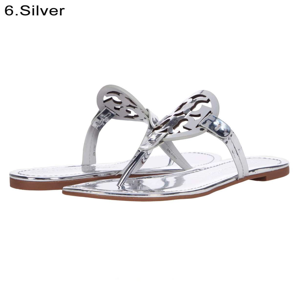 楽天市場】トリーバーチ サンダル 靴 レディース トング ミラー