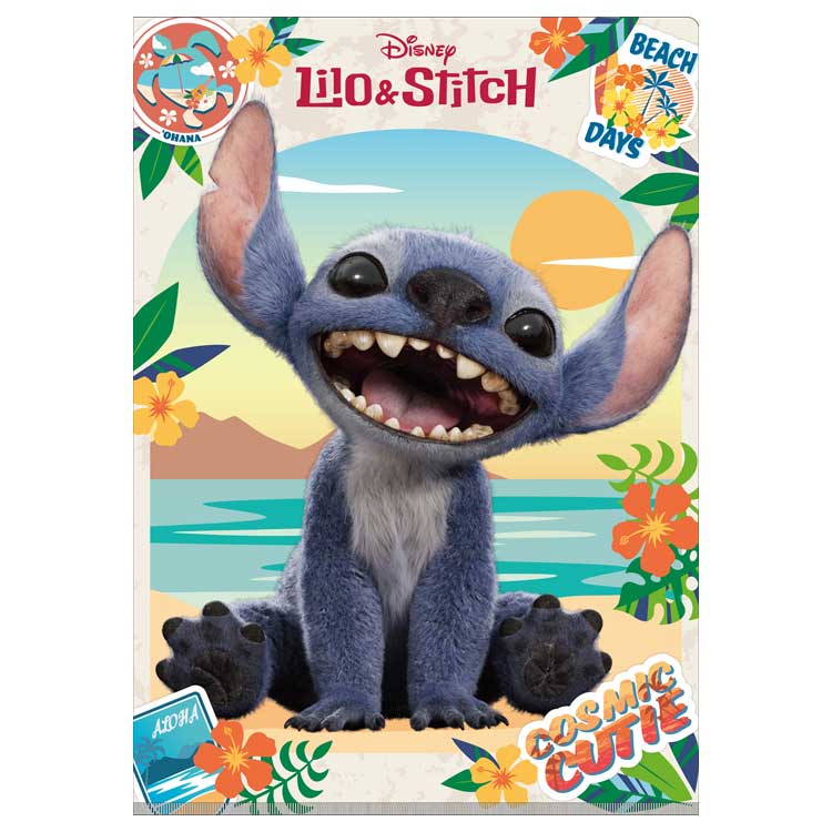 楽天市場】スティッチ Wポケットクリアファイル A4 792928 リロ