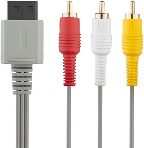 楽天市場】Nintendo Wii / Wii U AVケーブル 3本 AVコンポジット