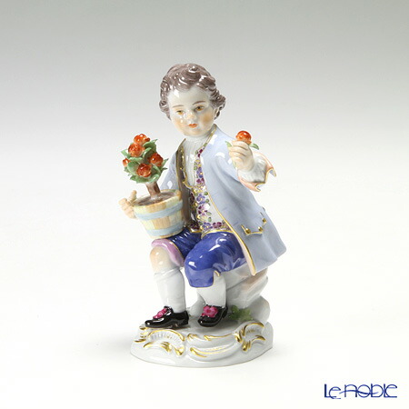 楽天市場】マイセン (Meissen) マイセン人形 90c300／60360 花を持つ