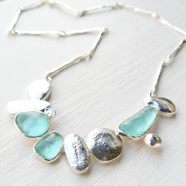 楽天市場】ローマングラス ネックレス 2000年の時を刻む古代ガラスの