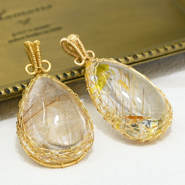 楽天市場】ルチルクォーツ ペンダントトップ 18g～ ボリューム抜群の