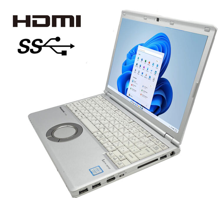 Panasonic 12.1インチ ノートパソコン SZ-6JD3QR K Panasonic 12.1