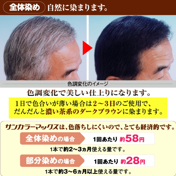 楽天市場】【365日出荷】 ケンコー 白髪染め サンカラーマックス