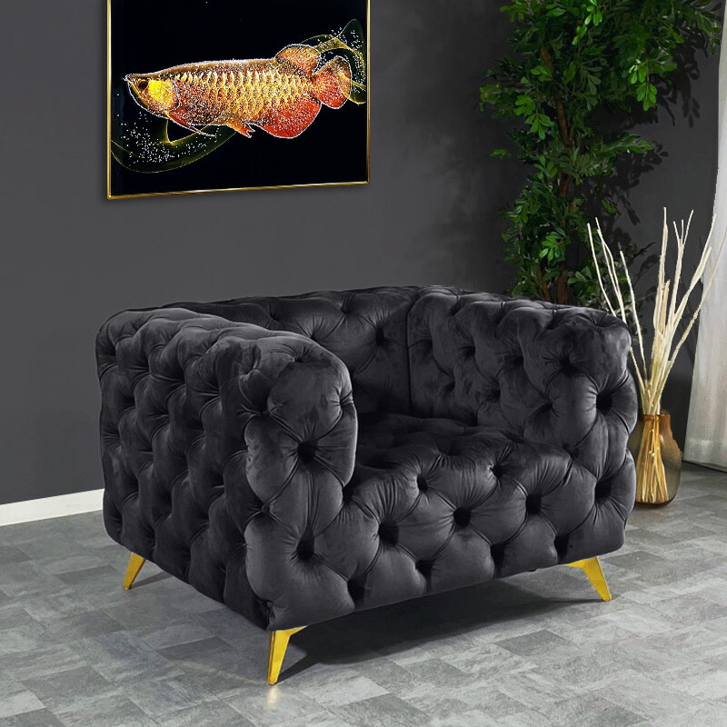 楽天市場】ソファ ソファー 1人掛け 1Pソファ 幅100cm おしゃれ 英国調