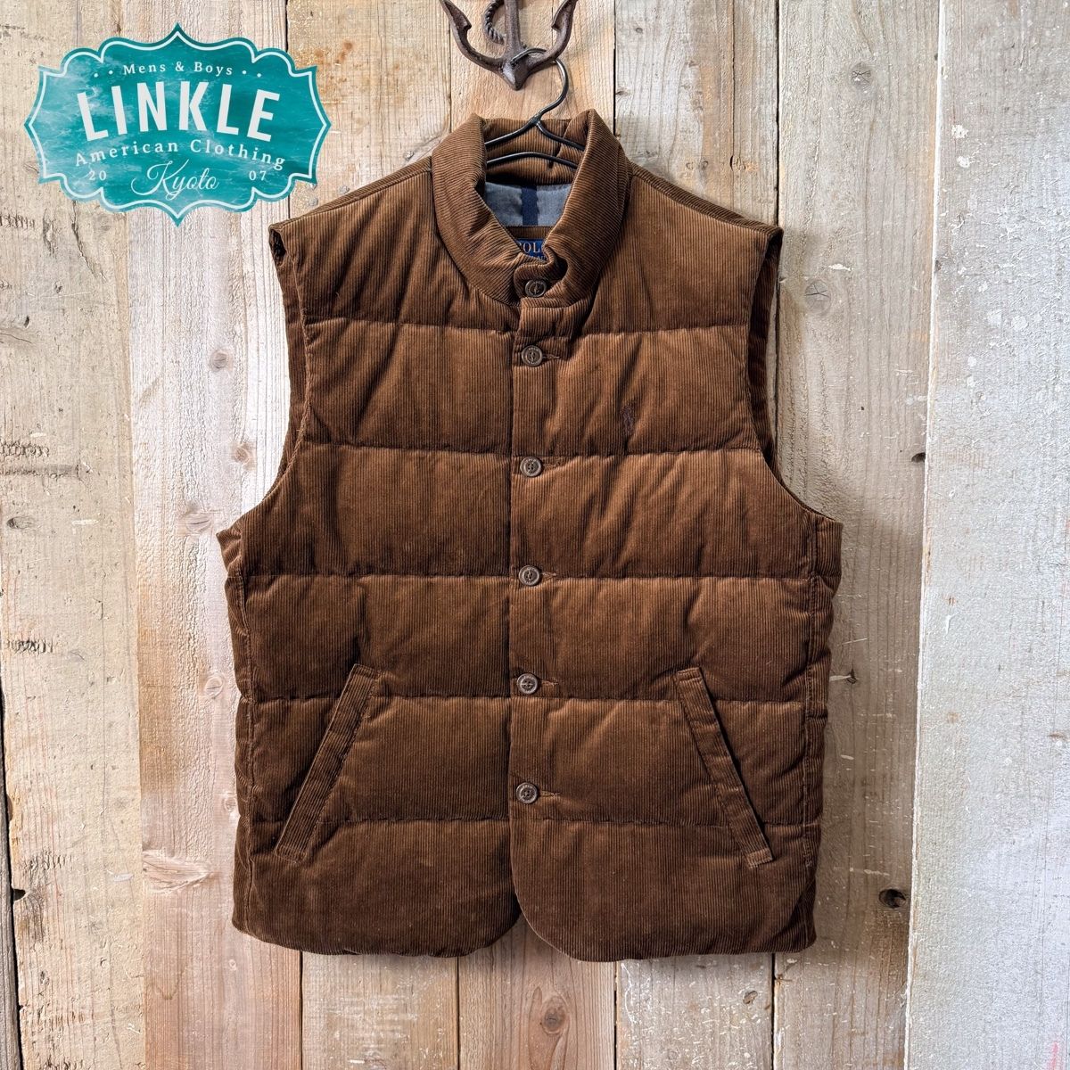 楽天市場】POLO RALPH LAUREN コーデュロイ ベストの通販