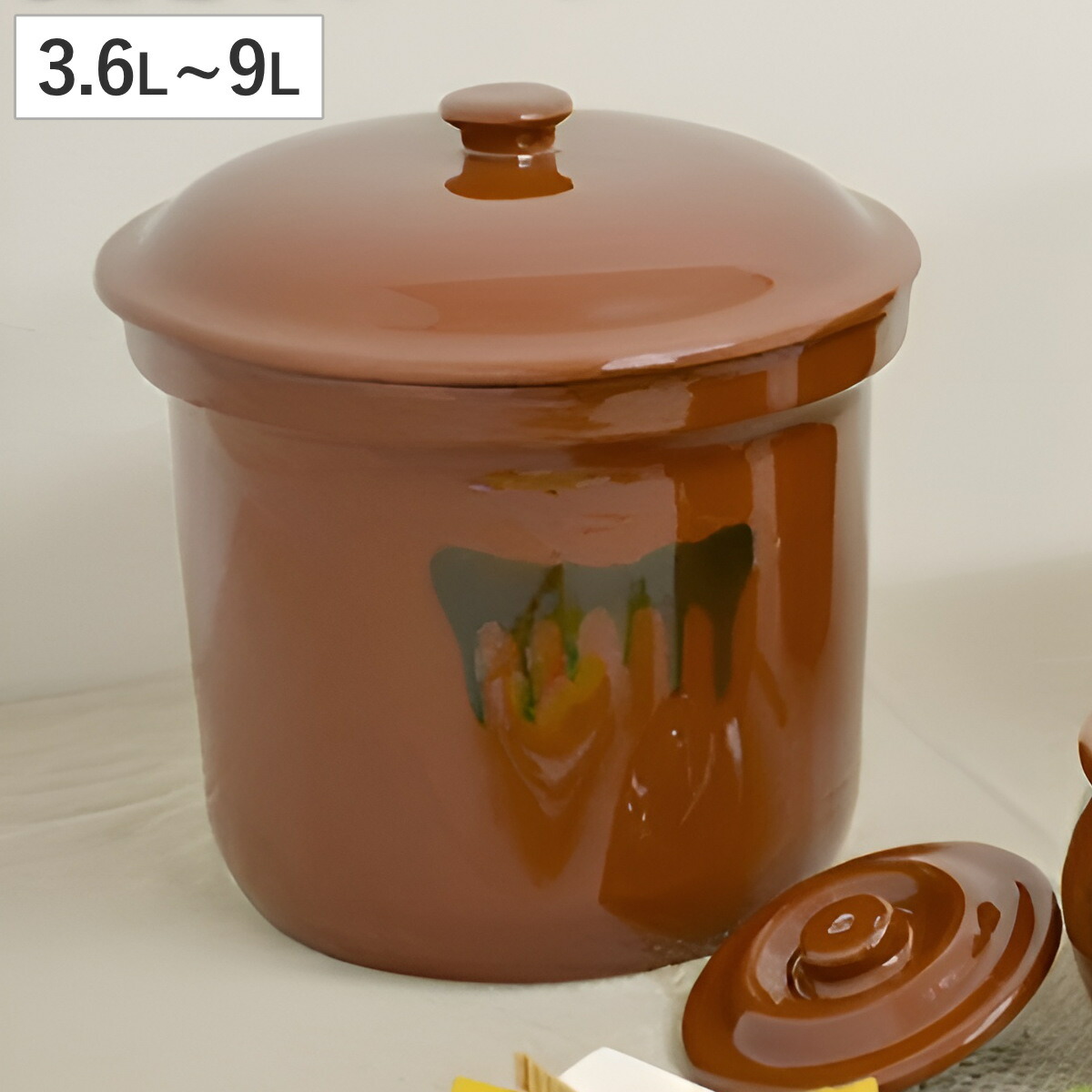 楽天市場】味噌 かめ 日本製（保存容器・調味料入れ｜キッチン用品