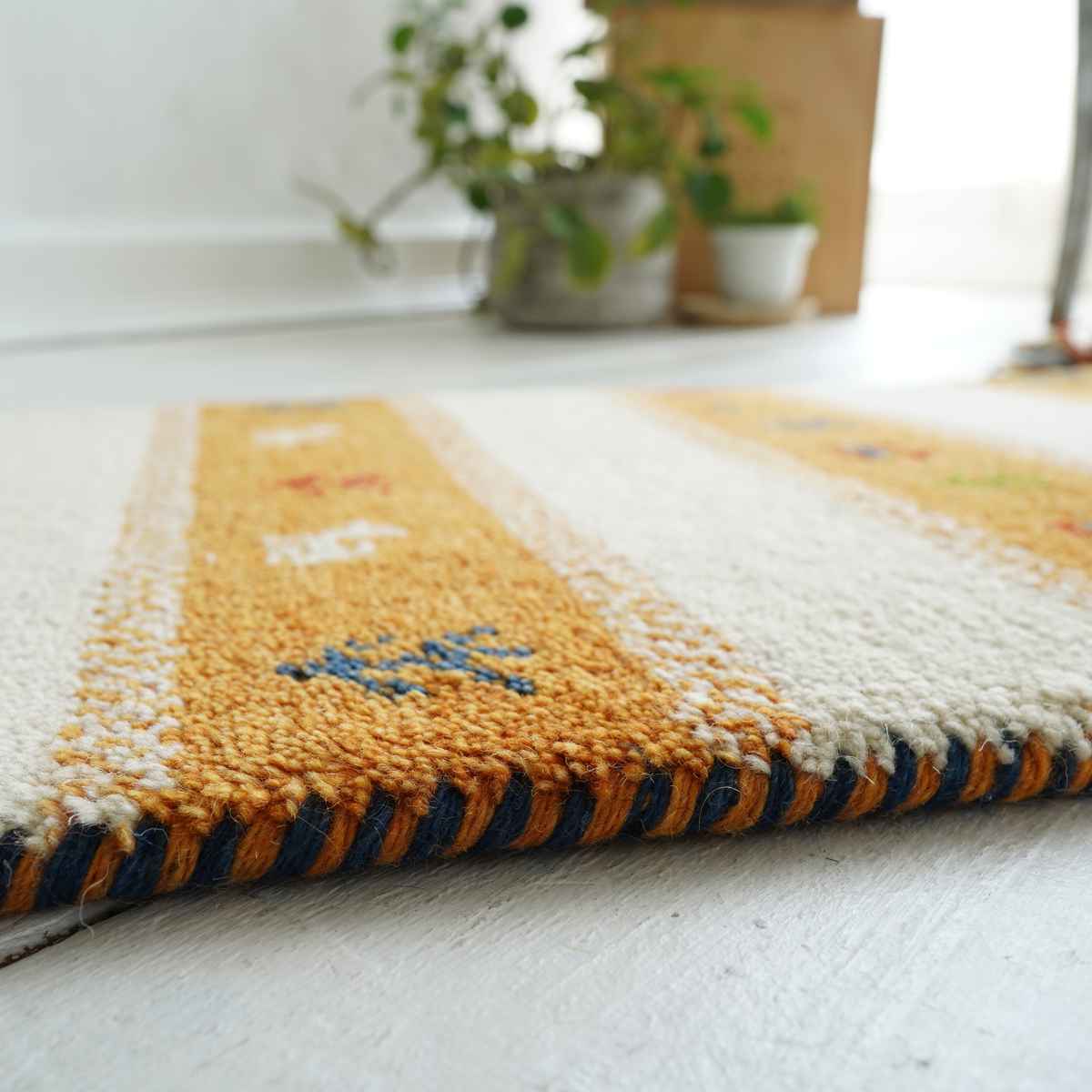 楽天市場】玄関マット 60×90cm 室内 手織り （ 玄関 マット 縦60 横90