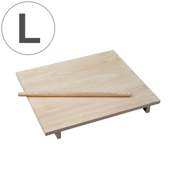 楽天市場】そば打ち道具 のし板 めん棒付き 大 桐製 （ 麺台 麺棒 のし