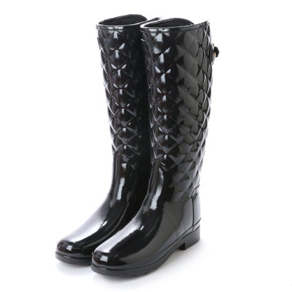 楽天市場】ハンター HUNTER REFINED GLOSS QUILT TALL （BLK