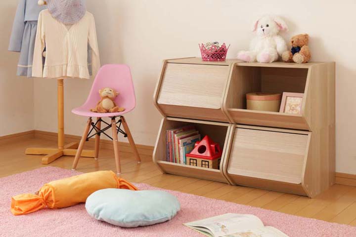 楽天市場】【3個セット】スタックボックス 扉付き 幅40cm アイリス