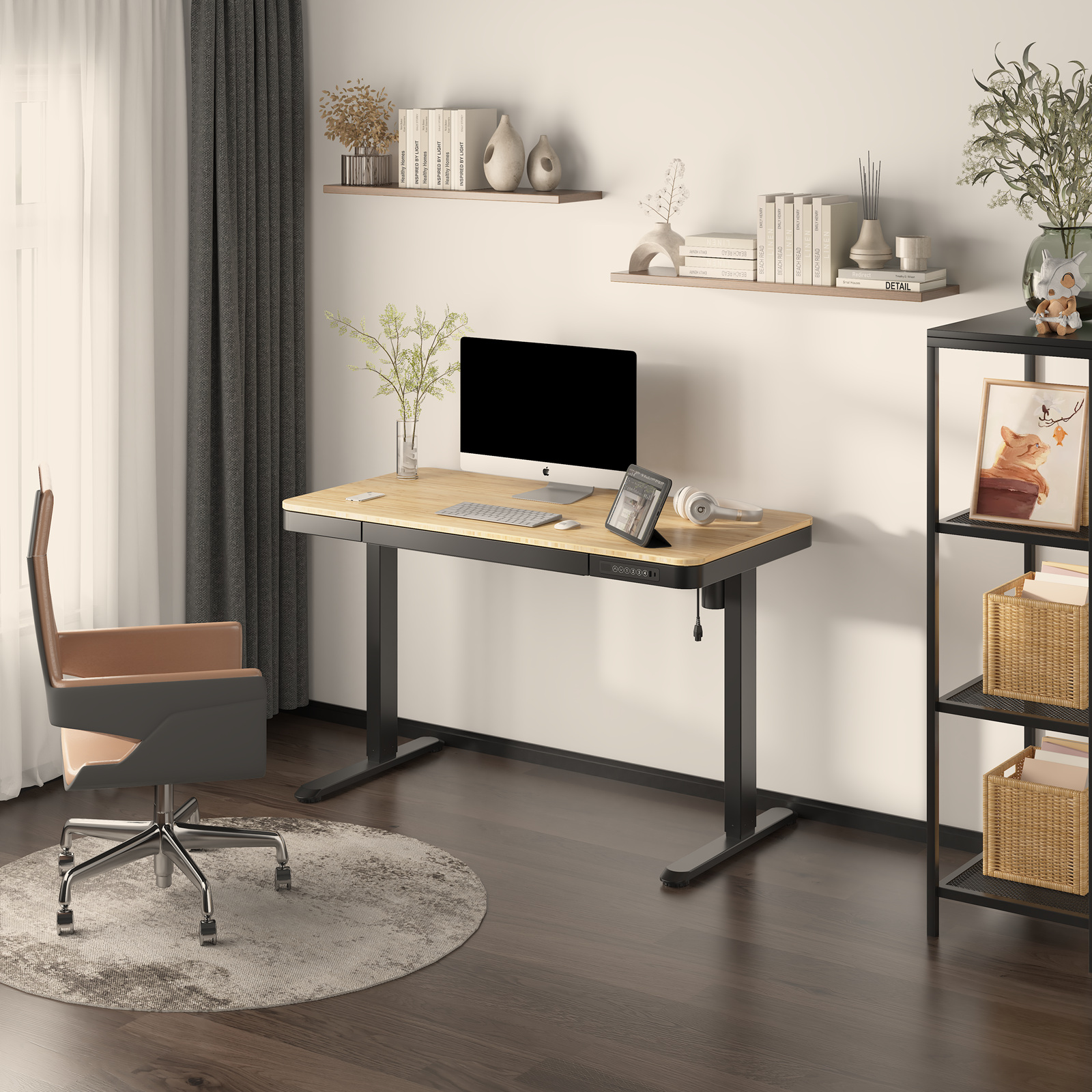 楽天市場】デスク 昇降 【組立設置対応】 高さ調節 昇降デスク 昇降式