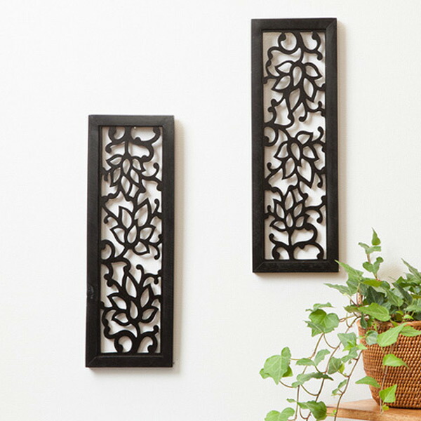 楽天市場】玄関 アジアン レリーフ ミニサイズ ウッドカービング