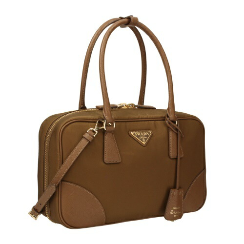 楽天市場】プラダ ハンドバッグ レディース TESSUTO SAFFIANO ブラウン