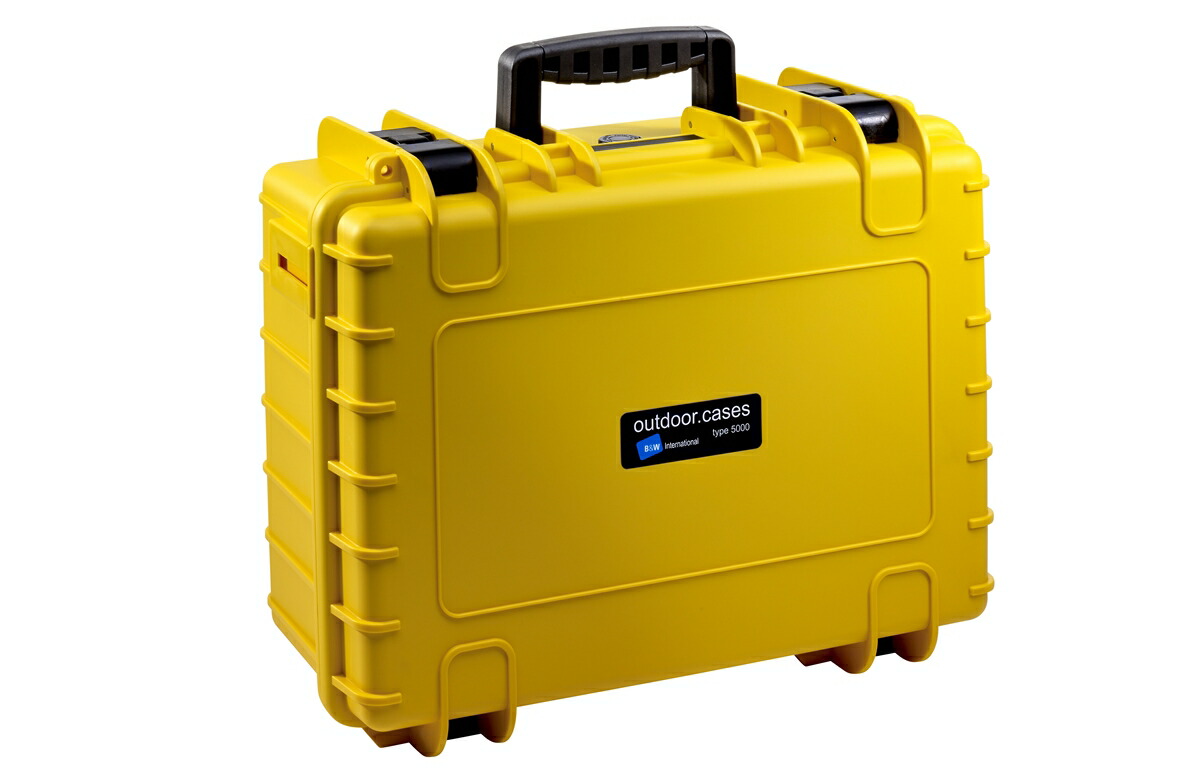 楽天市場】B&W アウトドアケース OUTDOORCASES TYPE5000 BLACK/YELLOW