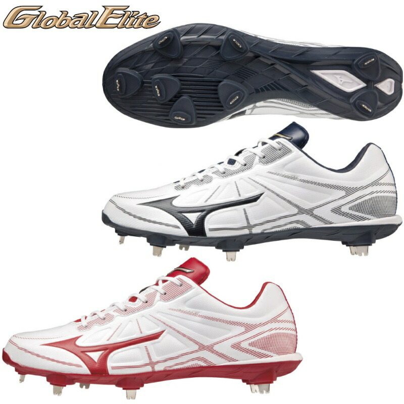 楽天市場】【P革取り付け不可】ミズノ 野球 埋込み金具スパイク 金属歯