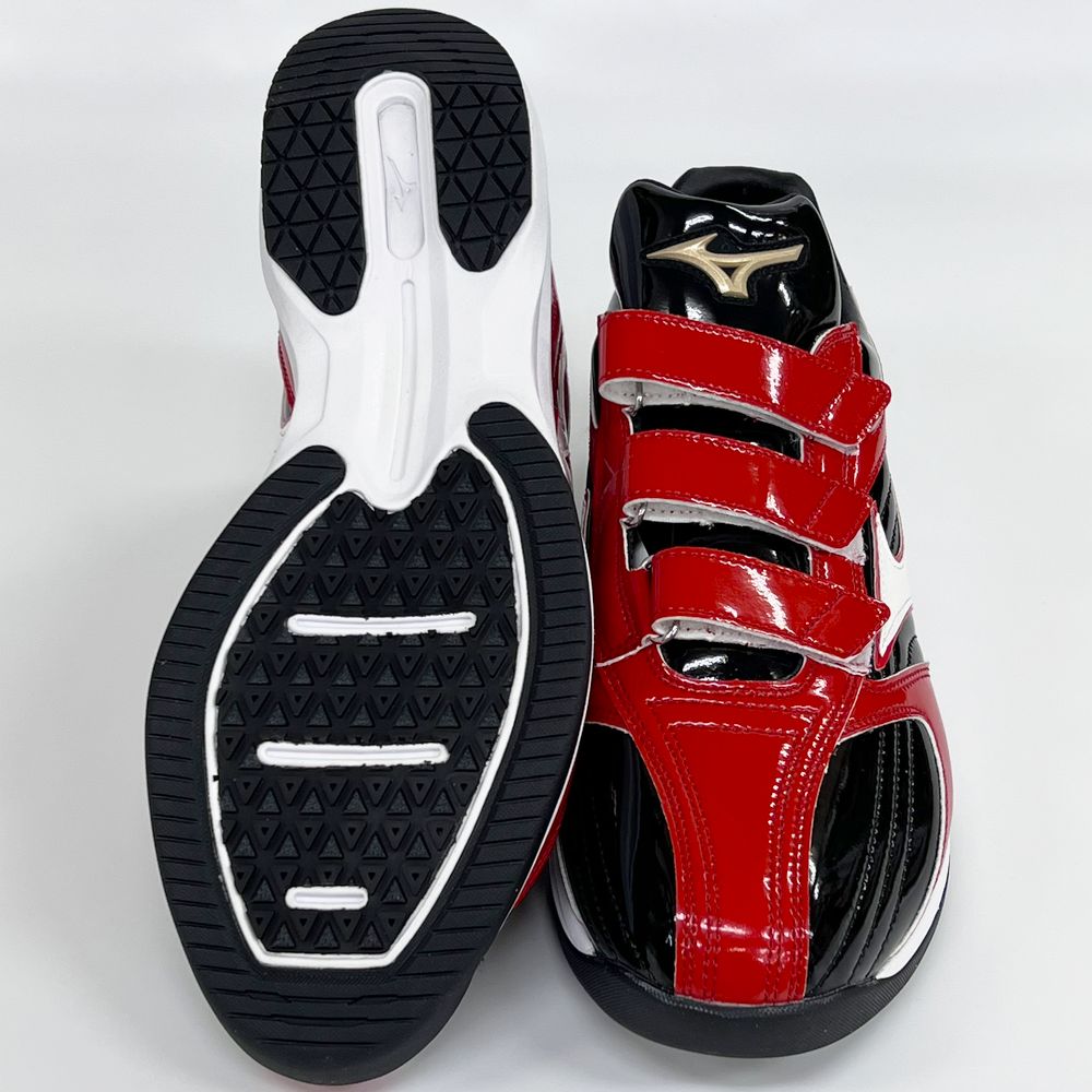 楽天市場】【サイズ交換送料無料】ブラック×レッド ミズノ 野球