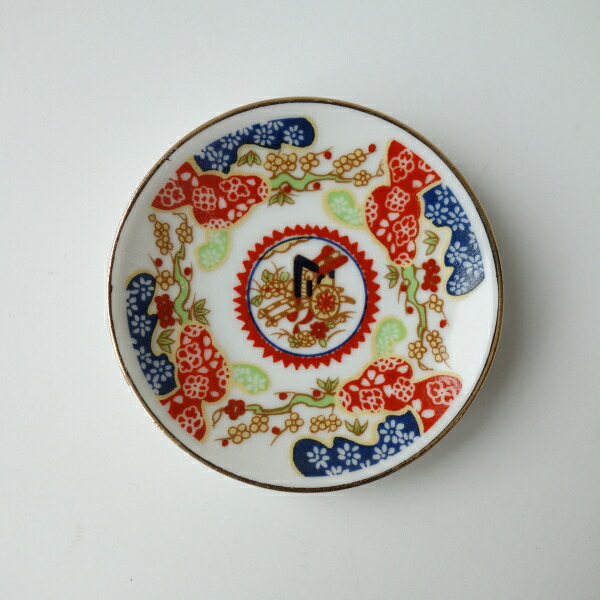 楽天市場】わけあり 東方錦絵 5.7cm アンティーク ミニ 絵皿 4枚