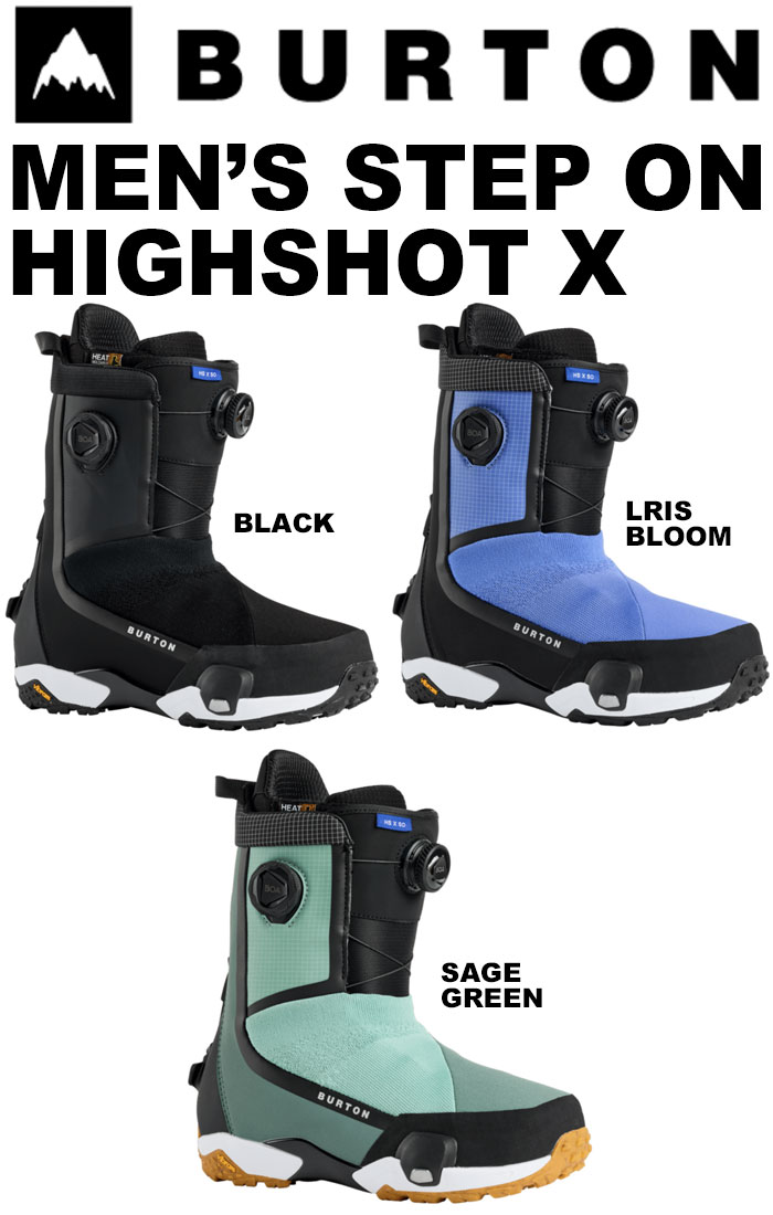 楽天市場】BURTON バートン 25-26 (MEN'S HIGHSHOT X STEP ON BOOTS