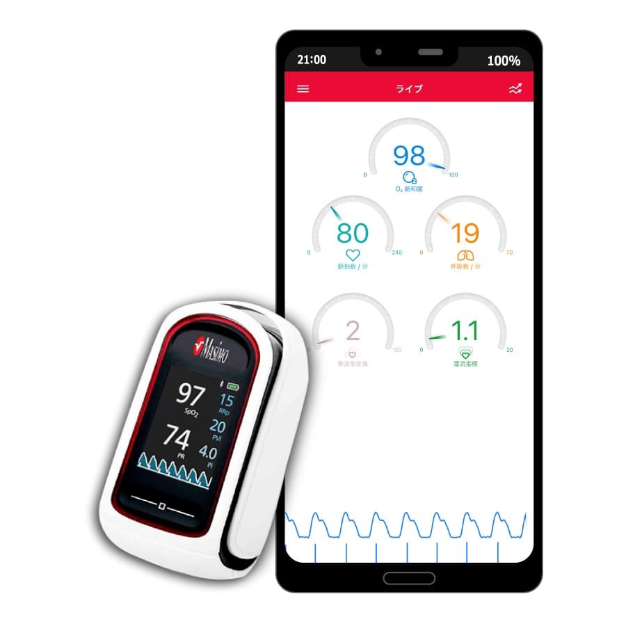 楽天市場】高性能 パルスオキシメーター マシモSETフィンガーパルス