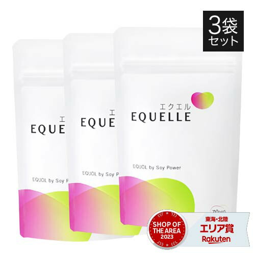 大塚製薬 エクエル 120粒30日分 ×3袋 大塚製薬 エクエル パウチ 120