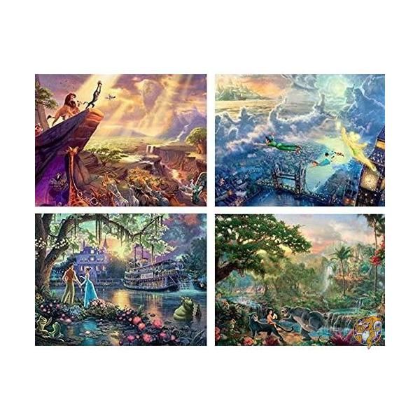 楽天市場】Disney(ディズニー) クラシックパズルセット 500ピース×4