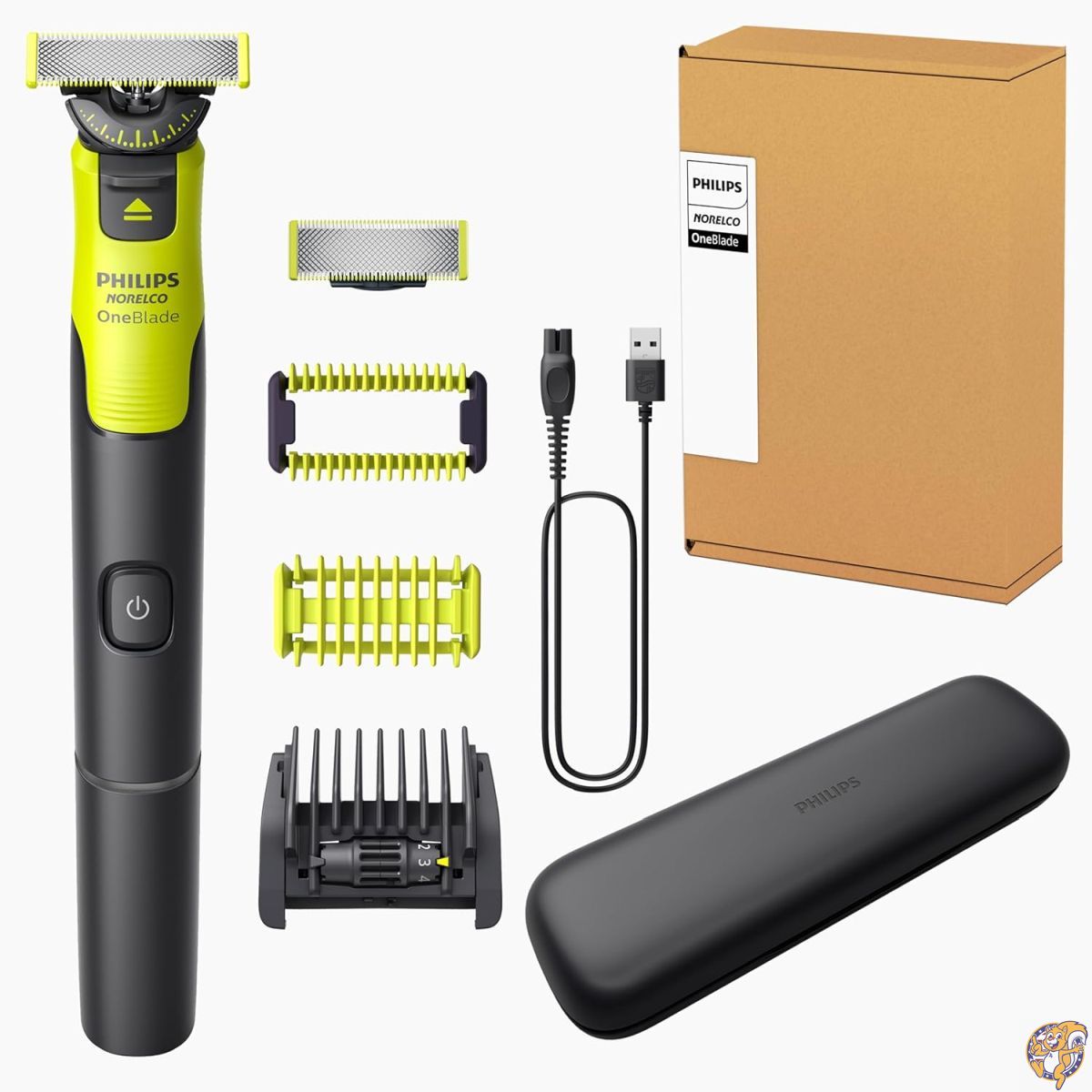 楽天市場】Norelco Philips OneBlade 360 接続ハイブリッドフェイス+