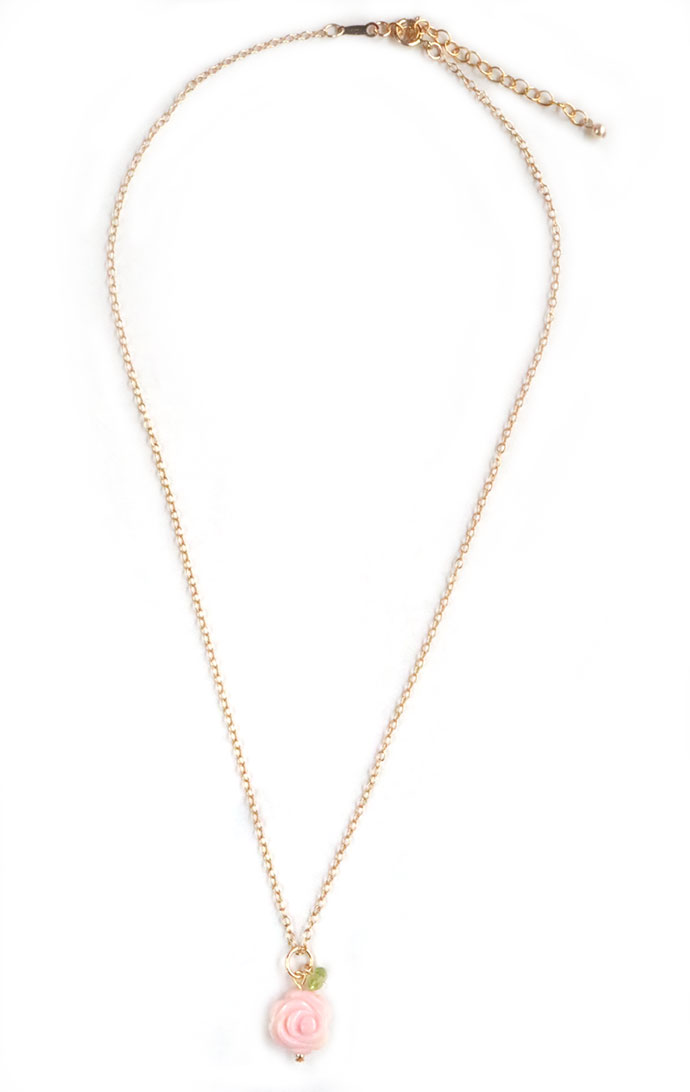 楽天市場】【高級コンク貝】クイーンコンクシェルのバラのネックレス