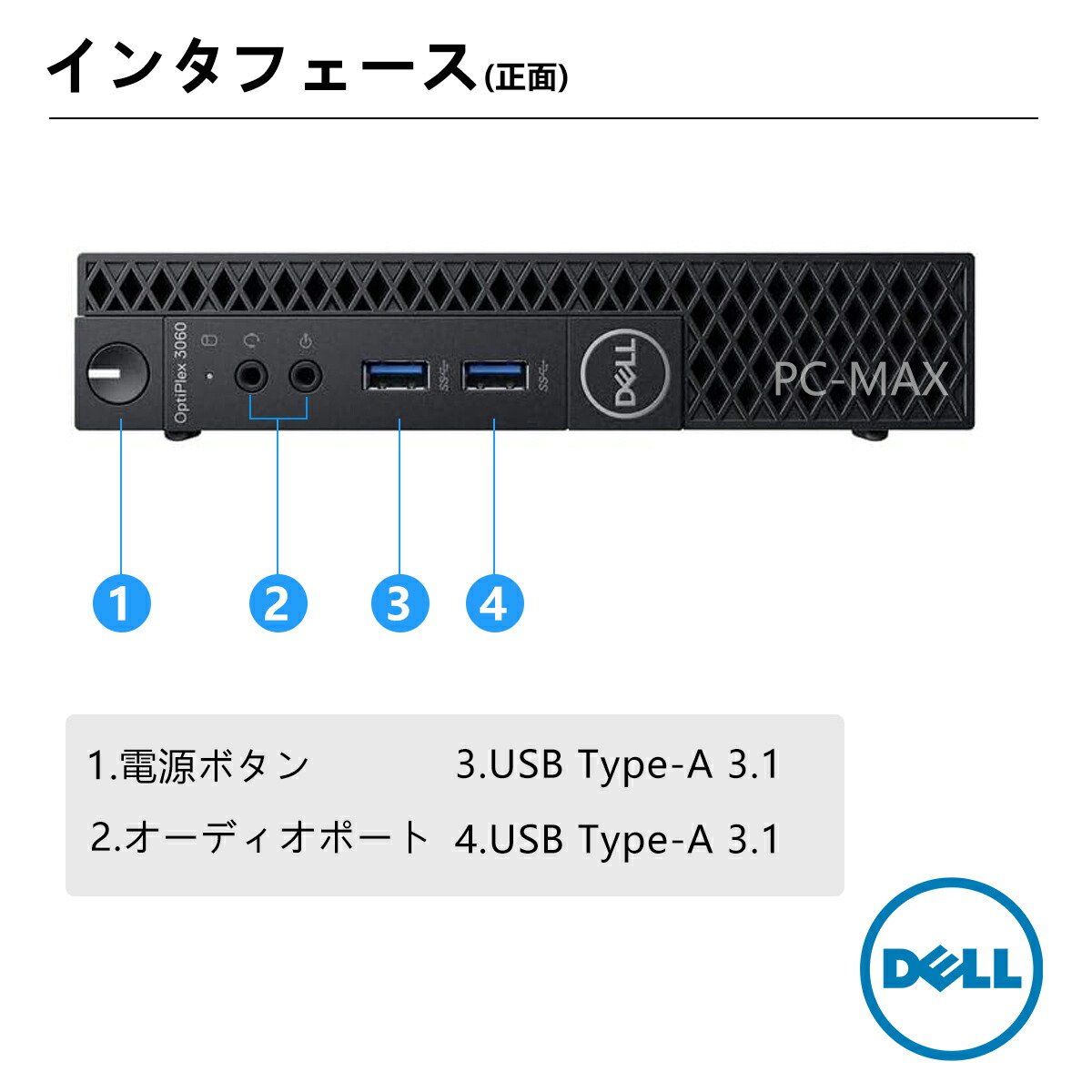 楽天市場】Dell OptiPlex 3060 Micro 第8世代 Core i5 メモリ16GB Nvme