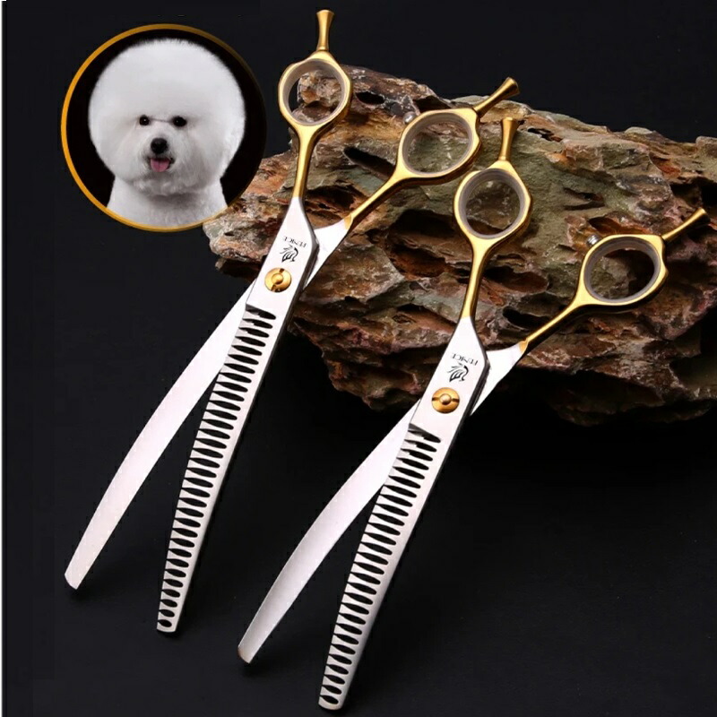 スパッと爽快に切れる理美容師サロン用シザーカットバサミ⭐️トリマー