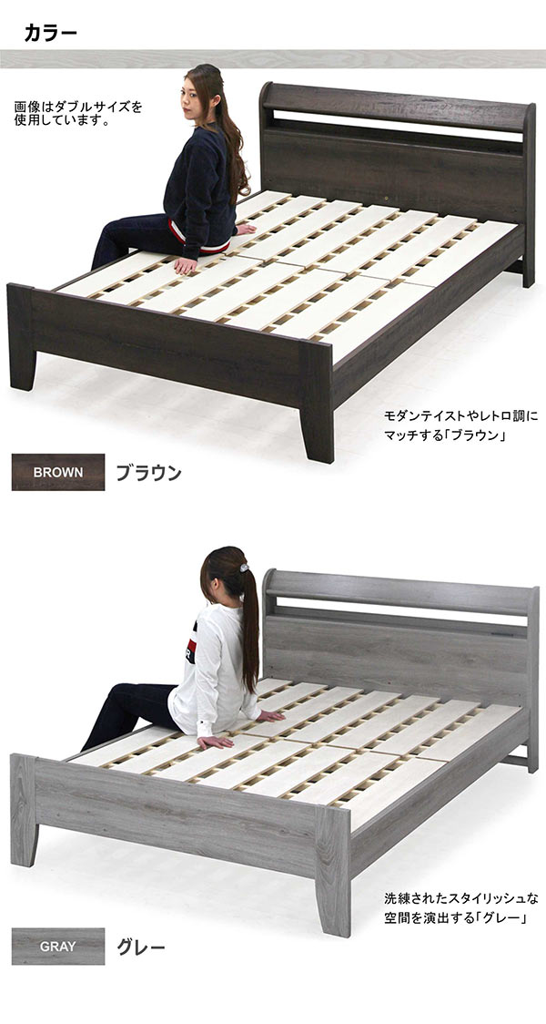 楽天市場】【3/1(日)ワンダフルデー全品ポイント10倍】ベッド ダブル