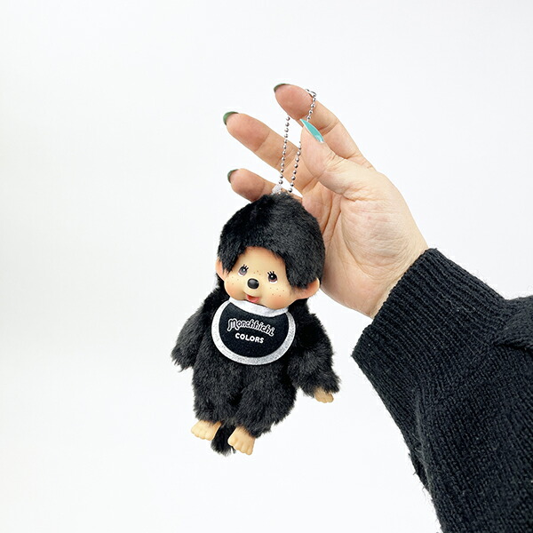 楽天市場】モンチッチ COLORS キーチェーン ぬいぐるみ (ブラック