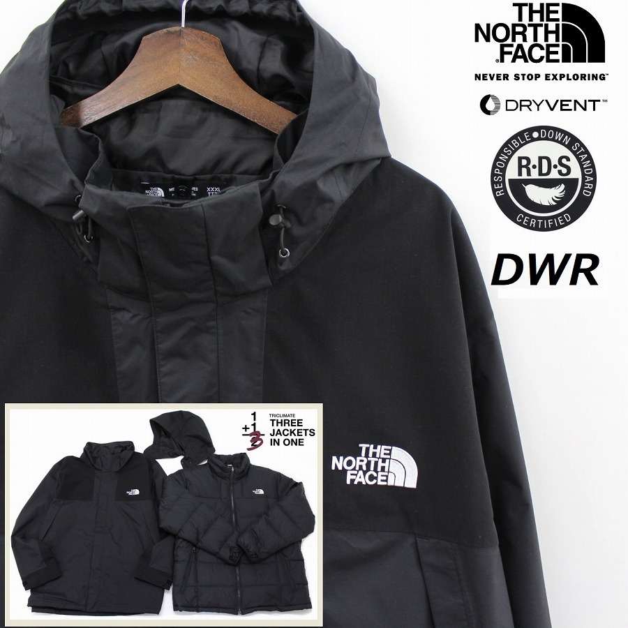 楽天市場】THE NORTH FACE ザ ノースフェイス 3way仕様 BANDON