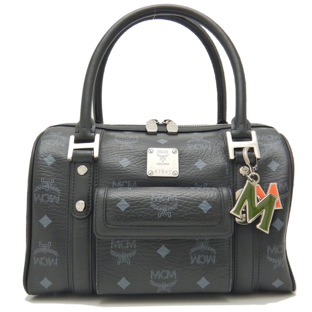 楽天市場】MCM エムシーエム ミニボストンバッグ ヴィセトス PVC