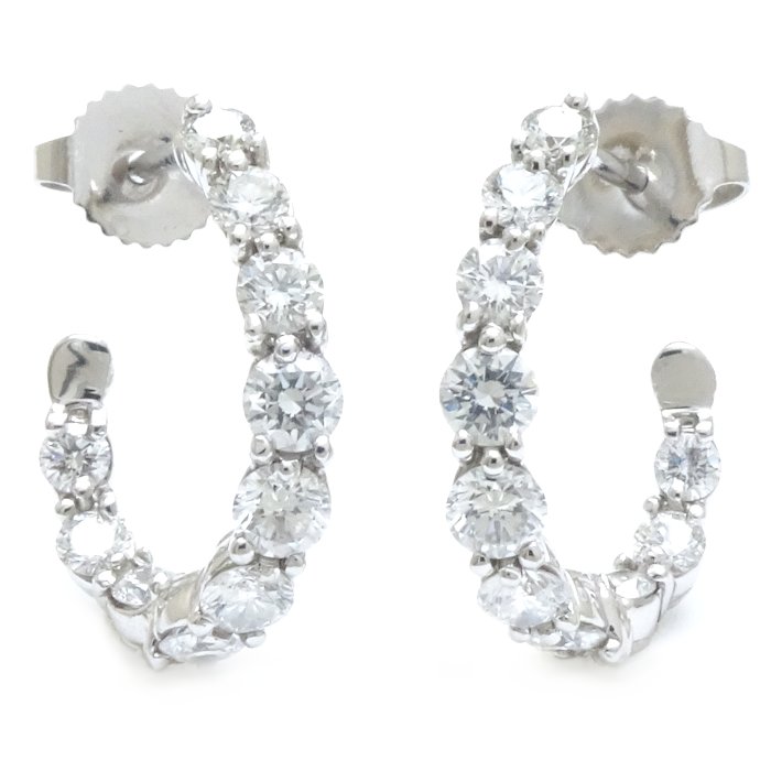 楽天市場】ティファニー TIFFANY&Co. インサイドアウトフープ ピアス