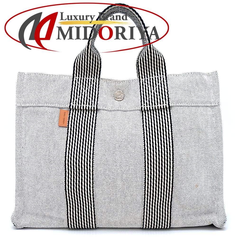 楽天市場】HERMES エルメス フールトゥPM ハンドバッグ キャンバス