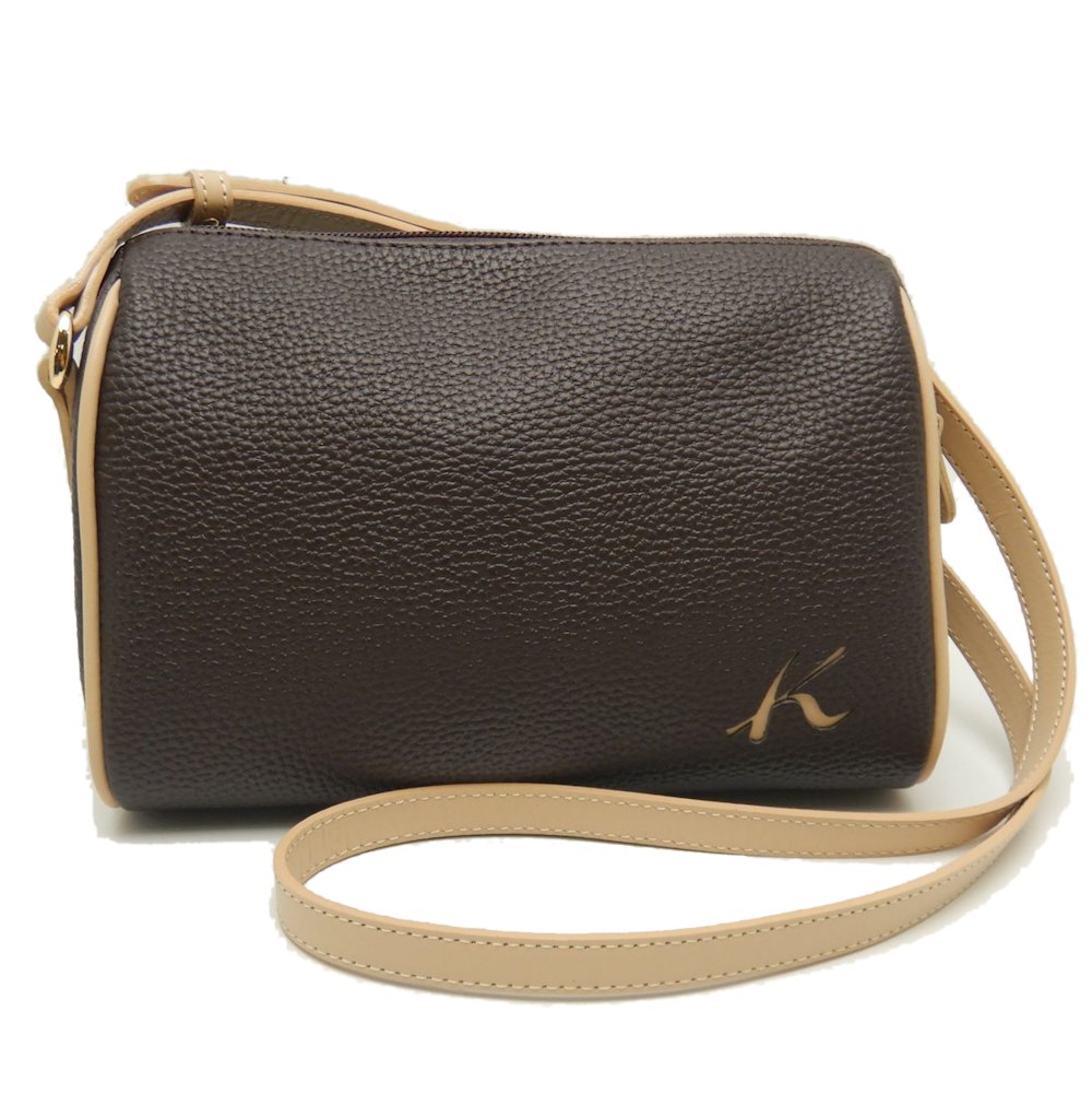 楽天市場】Kitamura キタムラ レザー ショルダーバッグ レザー チョコ