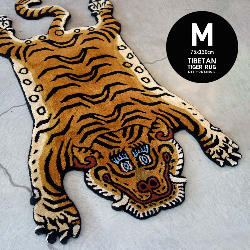 楽天市場】【 M 】 チベタンタイガーラグ Tibetan Tiger Rug Mサイズ