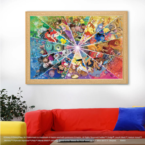 楽天市場】1000ピース ピュアホワイト ジグソーパズル ディズニー