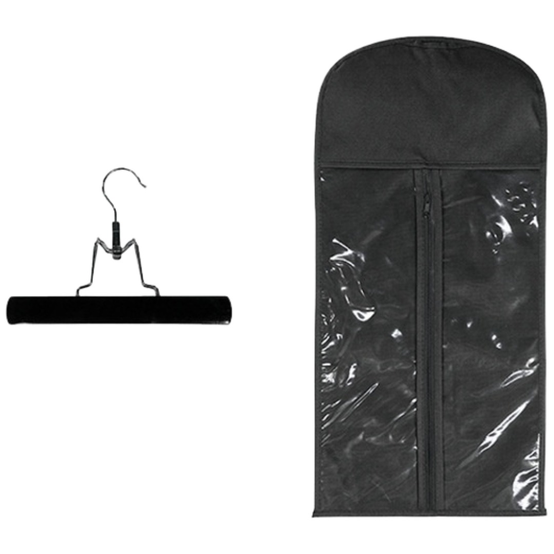 楽天市場】送料無料 ウィッグ収納袋 かつら収納袋 ハンガー付き