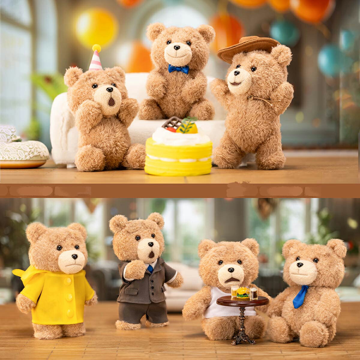 楽天市場】Ted2 Teddy Bear アクションぬいぐるみペンダント シリーズ