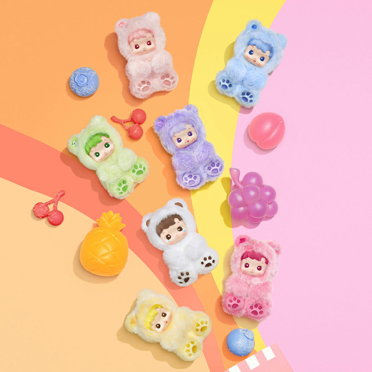楽天市場】HACIPUPU Gummy Bear シリーズ ぬいぐるみペンダント