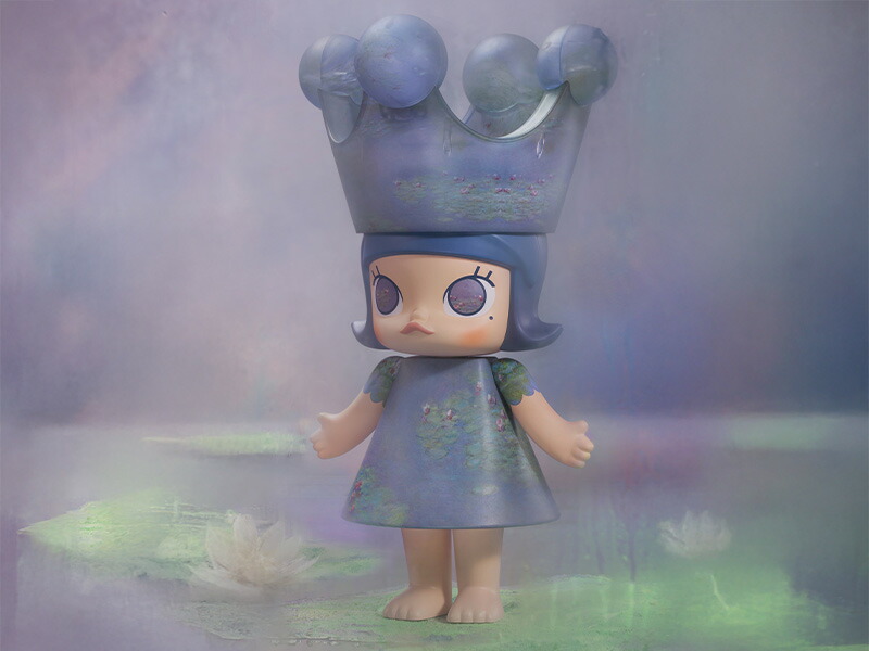 楽天市場】MEGA ROYAL MOLLY 1000% Monet-Les Nympheas : POP MART