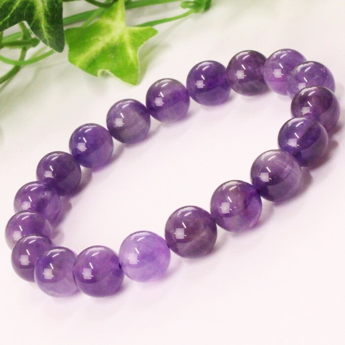楽天市場】【厳選 一点物 9mm】アメジスト ブレスレット Amethyst