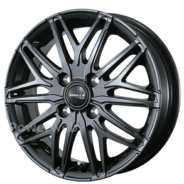 楽天市場】[ホイール1本(単品)] TOPY SIBILLA NEXT W45 16インチ×6.0J