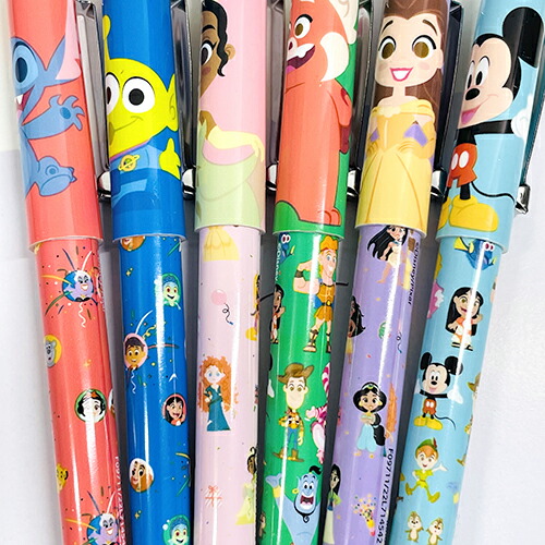 楽天市場】ディズニー 100th ボールペン 6本 セット 18411 ペン 文房具