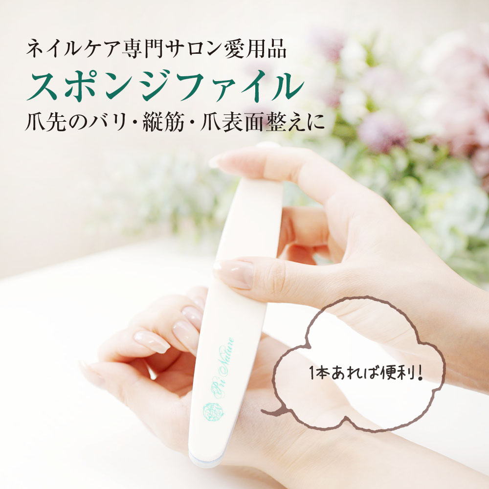 楽天市場】【ネイルケア専門店】スポンジファイル 爪表面の整え用 自爪