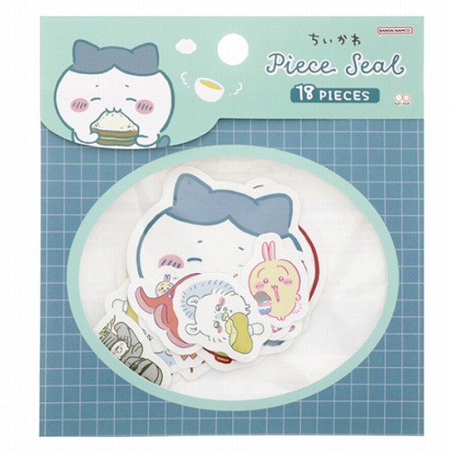楽天市場】ちいかわ グッズ 18ピースシール もぐもぐ ハチワレ うさぎ