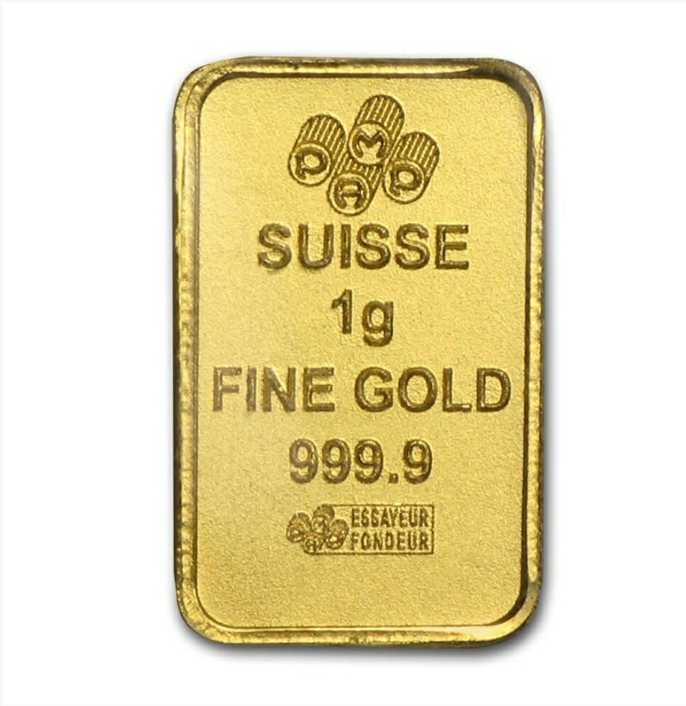 楽天市場】【新品】金貨 1g バー スイス パンプ 「マルチグラム