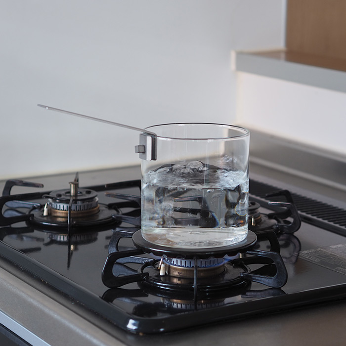 楽天市場】THE KETTLE ガラスの片手ポット（ミルクパン